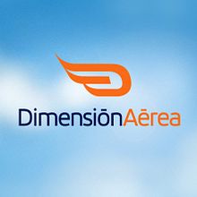 Diseño de logo para Dimensión Aérea, una empresa granadina que acerca al cliente al mundo de la aviación a través de cursos de pilotaje, vuelo acrobático, excursiones, fotografía aérea, etc... Ein Projekt aus dem Bereich Design, Branding und Identität und Grafikdesign von Alejandro Prieto Jaime - 02.10.2012