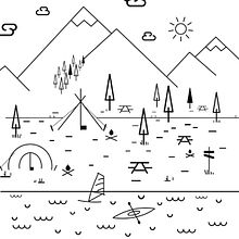 ADVENTURE. Un proyecto de Diseño e Ilustración tradicional de Cuadrado Creativo - 24.06.2015