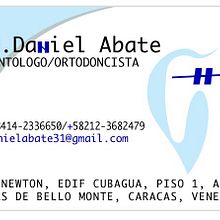 Diseño de papelería  Dr. Daniel abate. Un proyecto de Diseño gráfico de Lismary trujillo - 24.03.2015