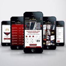 Winebook. Un proyecto de Dirección de arte, Br, ing e Identidad, Consultoría creativa, Gestión del diseño, Diseño de producto, UX / UI y Diseño Web de Richard Nita - 25.06.2015