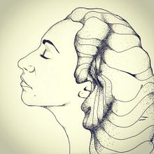 Red Portrait. Un proyecto de Ilustración tradicional de alexandre bo - 26.06.2015