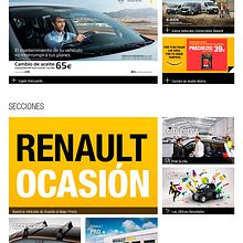Actualización Web Herrero y López S.A. - Renault Murcia. Un progetto di Web design e Web development di Pepe Belmonte - 31.12.2014