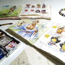 Last of exotic. Un proyecto de Bellas Artes e Ilustración tradicional de martamartinez - 27.06.2015
