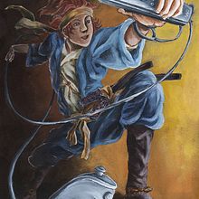 Antigüedad y modernidad . Un proyecto de Diseño de juegos, Diseño de personajes, Diseño de vestuario, Ilustración tradicional y Pintura de Marc Lopez Plaza - 27.06.2015