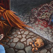 Ilustración de terror. Un proyecto de Ilustración tradicional y Pintura de Marc Lopez Plaza - 27.06.2015