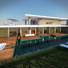 BEACH HOUSE . Un proyecto de 3D, Arquitectura interior y Diseño de Carmen San Gabino - 27.06.2015