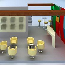 PROYECTO STAND. Un proyecto de 3D, Arquitectura interior y Diseño de Carmen San Gabino - 27.06.2015