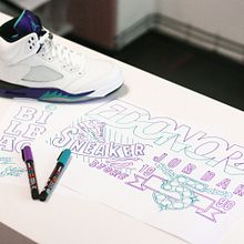 Edonora X Jordan. Un projet de Calligraphie, Design , Photographie, Illustration traditionnelle, T , et pographie de Javi Murillo - 27.06.2015