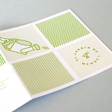 El Jardín de Mendel. Un proyecto de Br, ing e Identidad, Diseño gráfico e Ilustración tradicional de Javi Murillo - 28.06.2015
