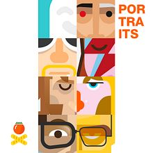 Retratos. Volumen 1. Graphic Design, and Traditional illustration project by Salmorejo studio - 06.28.2015
