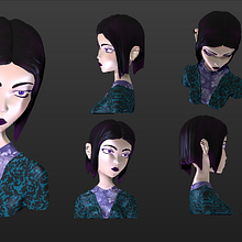Mi Proyecto del curso Modelado de personajes en 3D. 3D project by Julian Rivas - 06.29.2015