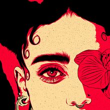 FKA Twigs. Traditional illustration project by Alex G. - 09.16.2014