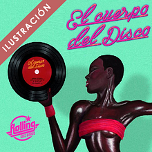 FLYER EL CUERPO DEL DISCO | Ilustración. Un progetto di Illustrazione tradizionale e Pittura di Kay Sebastián CUT UP STUDIO - 29.06.2015