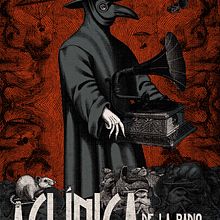 Cartel Aniversario programa de radio "La clínica de la radio y la televisión". Un proyecto de Bellas Artes, Dirección de arte y Diseño gráfico de gregor - 29.06.2015