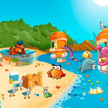 Kolitas, un Viaje por la Naturaleza. Un proyecto de Diseño de juegos y Educación de Smile And Learn - 29.06.2015