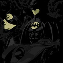 Batman Returns Tribute . Ilustrație tradițională de Alex G. - 02.01.2015