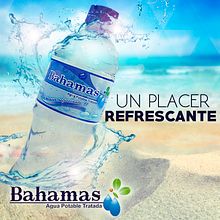 Propuestas agua Bahamas. Un proyecto de Diseño gráfico y Publicidad de Camila Medina - 29.06.2015