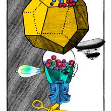Thoughts.... 3D, Interior Architecture, Fine Arts, Collage, Creative Consulting, Design, and Graphic Design project by Roman Ortiz - 06.30.2015