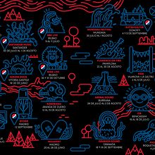 Pepsi Music Fest. Br, ing, Identit, Traditional illustration, and Advertising project by Juan Díaz-Faes - 06.30.2015