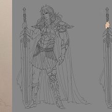 Personaje principal . Comic, Character Design, and Traditional illustration project by Gregorio Roldán - 06.30.2015