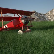 Avioneta Vray  Ein Projekt aus dem Bereich 3D von Alberto Lozano Cabedo - 01.07.2015