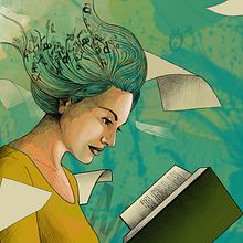 Feria del Libro (Santa Cruz de Tenerife). Design, and Traditional illustration project by Nisamar González Mederos - 07.01.2015