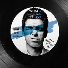 Rediseño vinilo Oasis. Un proyecto de Diseño gráfico de Patricia Teller - 11.03.2015