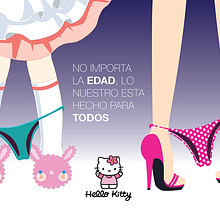 Publicidad antiética de Hello Kitty.. Un proyecto de Diseño gráfico, Ilustración tradicional y Publicidad de Yeison Isidro Corporán Mercedes - 01.07.2015