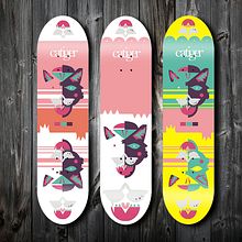 CATIGER SKATE. Un progetto di Design, Graphic design e 3D di Manuel Rodriguez - 01.07.2015