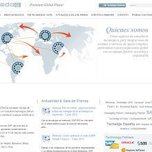 TECHEDGE España & LATAM . Un progetto di Web development e Web design di Diego Collado Ramos - 12.07.2015
