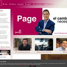 Emiliano García-Page. Un proyecto de Desarrollo Web y Diseño Web de Diego Collado Ramos - 02.07.2015