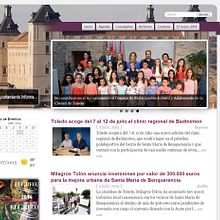 Gabinete de Prensa y Comunicación del Excmo. Ayuntamiento de Toledo. Un proyecto de Desarrollo Web y Diseño Web de Diego Collado Ramos - 02.03.2010