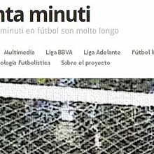 Noventa Minuti (Plataforma web propia de Fútbol y Escritura). Br, ing, Identit, Cop, writing, Design, Editorial Design, and Writing project by ANA MARTÍN MAGAÑA - 06.27.2012