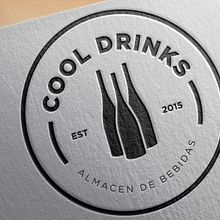 BRANDING / IDENTITY  - COOL DRINKS . Un progetto di Br, ing, Br, identit, Design e Graphic design di floral - 02.07.2015