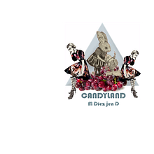CANDYLAND -NUEVO LOGO PARA MIS CAMISETAS QUE VIENEN EN CAMINO CON LA COLABORACIÓN DE TATITA. Un proyecto de Br, ing e Identidad, Collage, Diseño de producto, Diseño de vestuario y Diseño gráfico de Jen Díez - 05.07.2015
