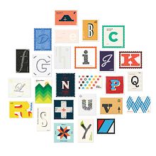 36 days of stamps. Graphic Design, Traditional illustration, T, and pograph project by Gonzalo Sainz Sotomayor - 07.05.2015