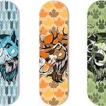 Illustration and design "Angry animals" (personal project). Een project van Productontwerp, Grafisch ontwerp y Traditionele illustratie van Sete Gonzalez - 05.07.2015