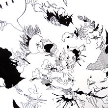 Serie Negra. Projekt z dziedziny Trad, c i jna ilustracja użytkownika Leandro Mosco - 05.07.2015