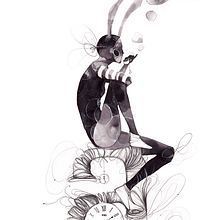 Alicia, una vision diferente. Editorial Design, and Traditional illustration project by Héctor San Andrés Jaime - 06.19.2015