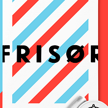 Frisør. Br, ing, Identit, Design, and Traditional illustration project by rafa san emeterio - 07.05.2015