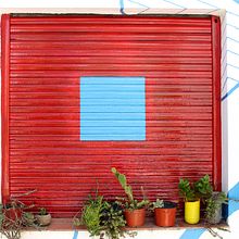 Ventana Roja - Mural. Projekt z dziedziny  Malarstwo użytkownika Leandro Mosco - 07.07.2015