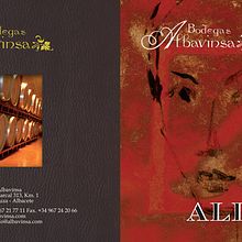 Folleto presentación Vinos Aldonza. Design, Graphic Design, and Design Management project by Benito López Camacho - 07.06.2015