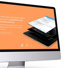 Web Design - Daniel App. Graphic Design, Web Design, Traditional illustration, and UX / UI project by Jonathan Castaño Hernández - 04.04.2015