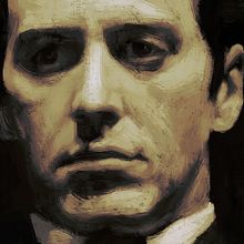 Michael Corleone. Traditional illustration, and Painting project by miguel sastre - 07.06.2015