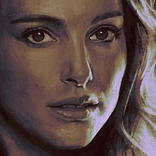 Natalie Portman. Traditional illustration, and Painting project by miguel sastre - 07.06.2015