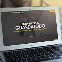 Nueva web de Guardatodo. Projekt z dziedziny Web design użytkownika jesana - 07.07.2015