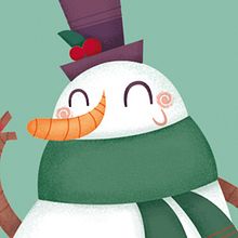 Colección Navidad. Ilustración infantil. Design, and Traditional illustration project by Laura García Mañas - 07.07.2015