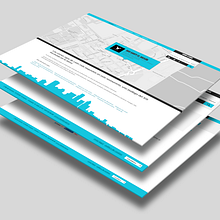 Templates para clientes orientadas a ubicación. Design, and Web Design project by Alfredo Moya - 07.07.2015