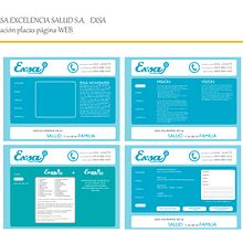 EXSA EXCELENCIA SALUD MAQUETACION WEB Ein Projekt aus dem Bereich Webdesign von Agustina Lizan Duci - 08.07.2015
