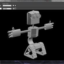 Robot 3D. Un projet de 3D de Julian Lobeto - 12.07.2015